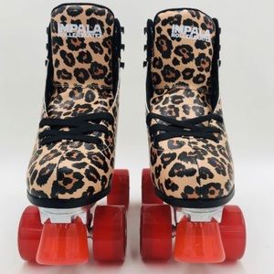 IMPALA QUAD ROLLER SKATE LEOPARD